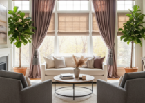 How to Layer Roman Shades for Park City Stylish Mountain Homes