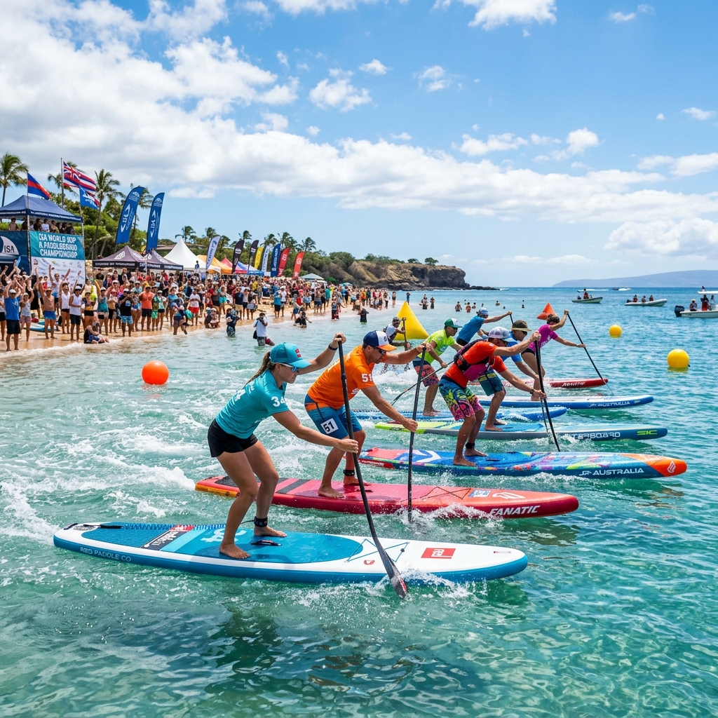 Can an Inflatable Stand Up Paddle Board Win Races?